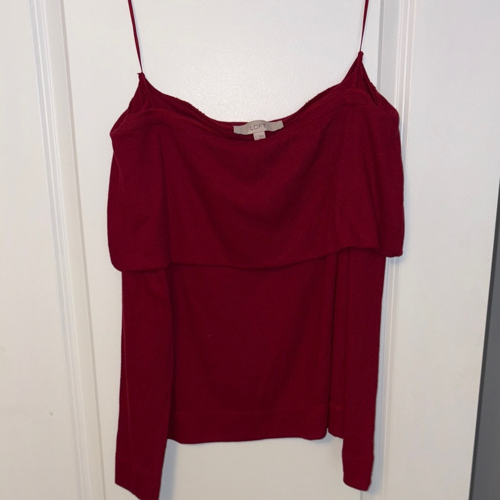 LOFT Women's Off-the-Shoulder Sweater